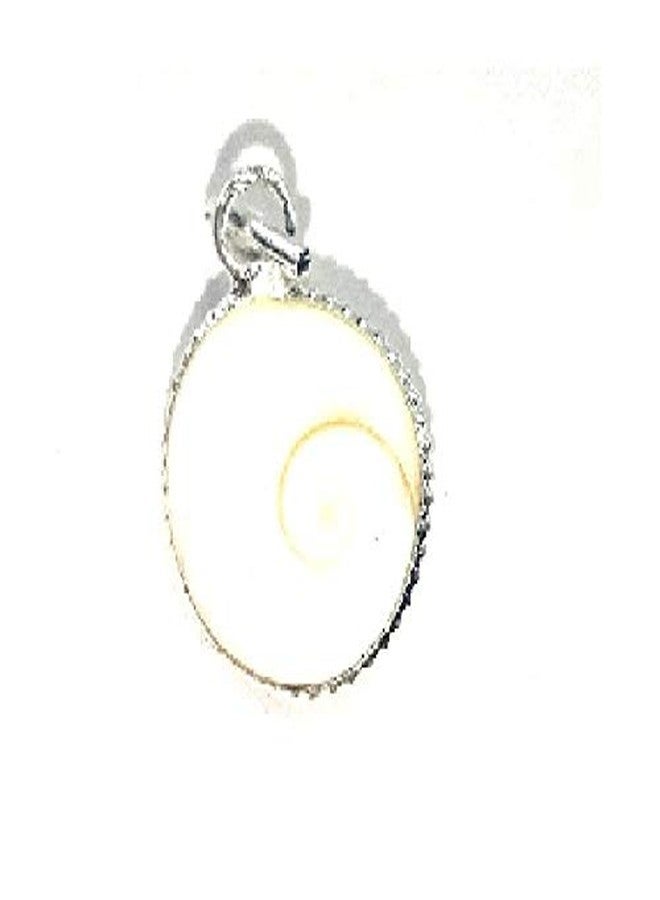 CA AGATE Gomti Chakra Round Pendant Necklace Healing Crystals Pendant - Image 2
