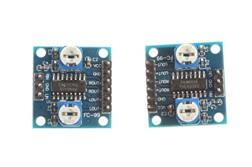 NOYITO PAM8406 Digital Amplifier Board 5W 5W Dual Channel Stereo Audio Module (Pack of 2) - Image 4