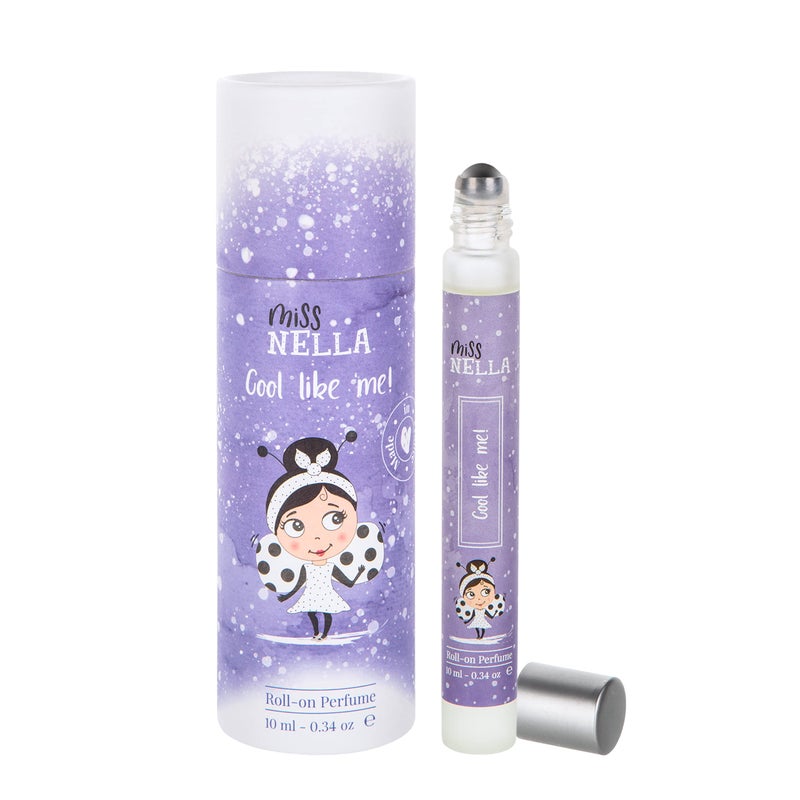MISS NELLA Kids Perfume Cool Like Me Roll On Perfume for Children with Fresh Fragrance Safe & Natural Boys & Girls Perfume Oil with Roll-On Applicator 10ML - Image 1