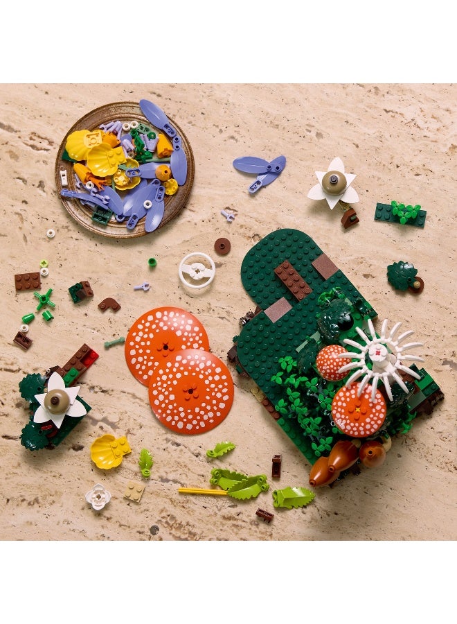 LEGO Botanicals Woodland Mushrooms 11505 Building Toy Set (259 Pieces) - Image 4