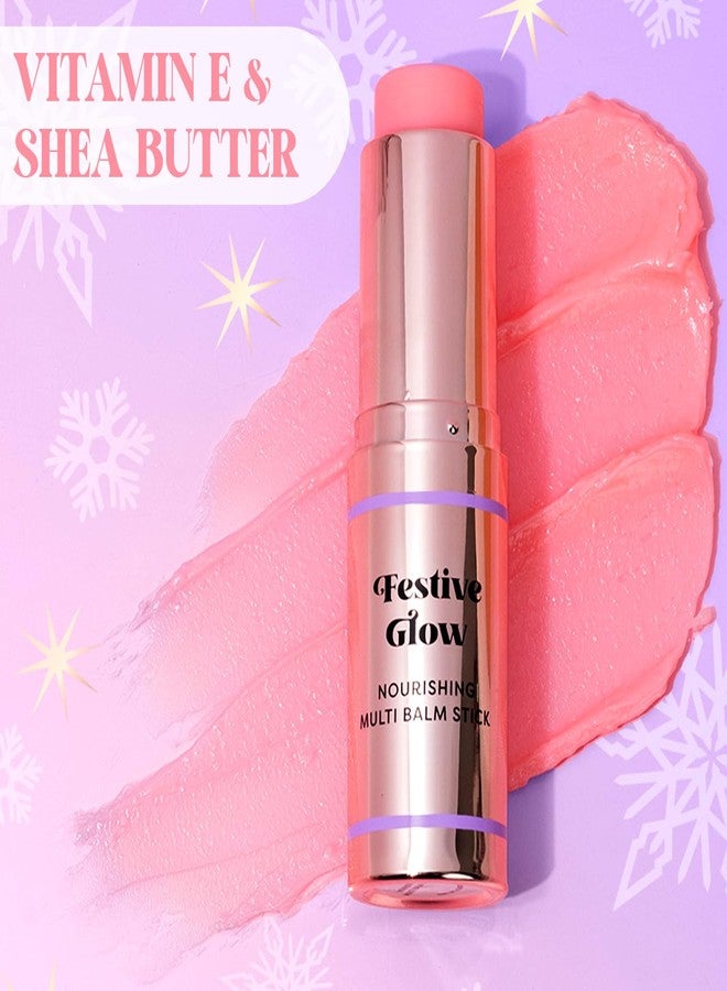 Profusion Cosmetics Frosted Snow Sparkle Festive Glow Nourishing Multi Balm Stick, Vegan and Cruelty Free for Smooth and Effortless Application, Magical Glow for Holiday With Delightful Experience - Image 5