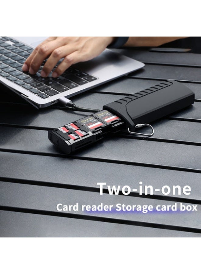 مامن CF-Reader Pro – Type-C Multi Card Reader & Storage Box - Image 4
