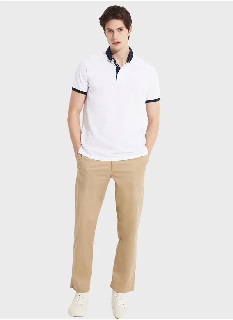 جون Essential Slim Fit Polo