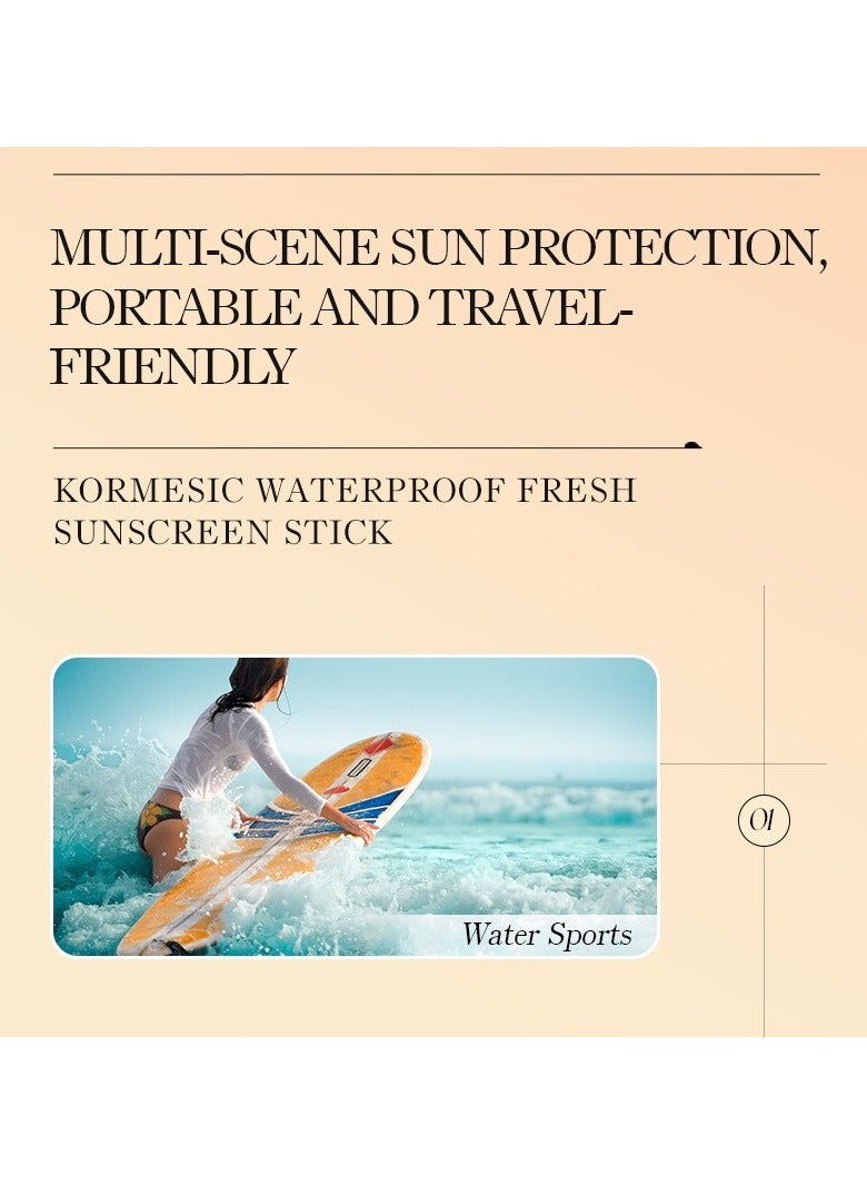 Kormesic عصا واقية من الشمس خفيفة الوزن ومنعشة 20 جرام - Image 3