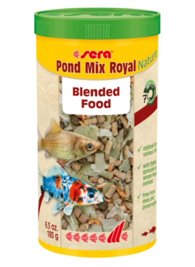 sera pond mix royal nature blended food