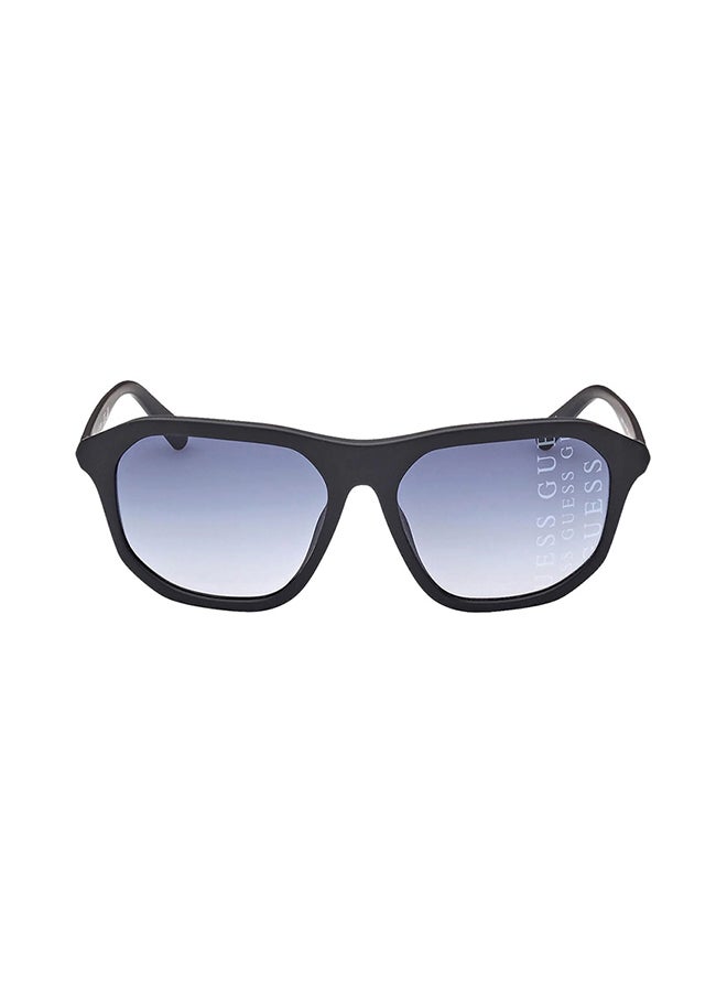GUESS Men's Square Sunglasses - GU00057 02W - Lens Size: 60 mm - Image 2
