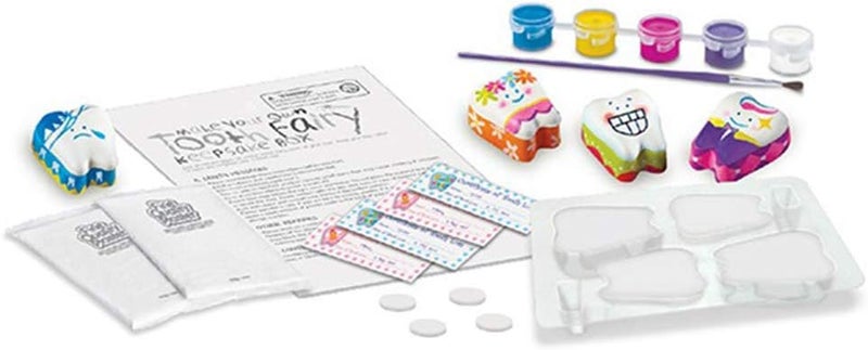 4M Make Your Own Tooth Fairy Keepsake Box - Arts and Crafts for Girls and Boys - Image 2