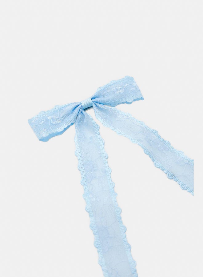 FOREVER 21 Lace Bow Hair Clip Set  - Image 3