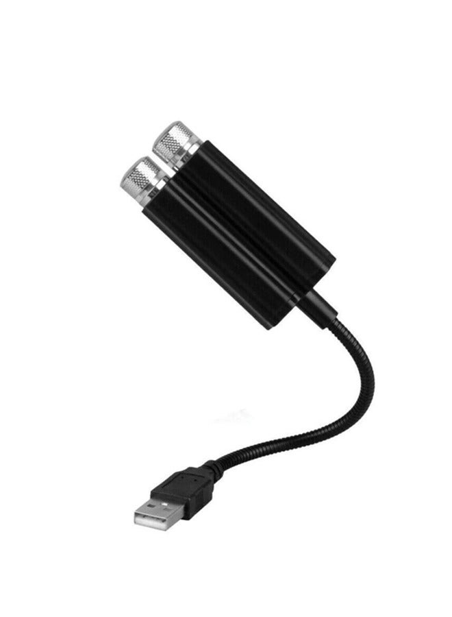 سقف السيارة المزدوج ضوء النجوم الداخلية LED جو النجوم العارض المحيط USB الديكور ليلة ديكور المنزل أضواء غالاكسي - Image 5