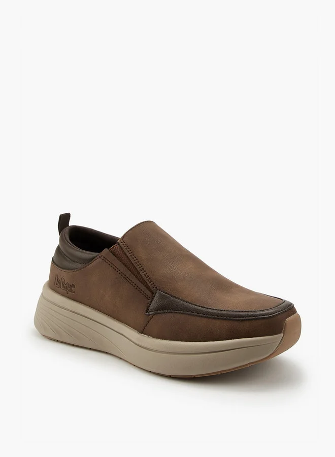 Lee Cooper Men's Solid Slip-On Loafers