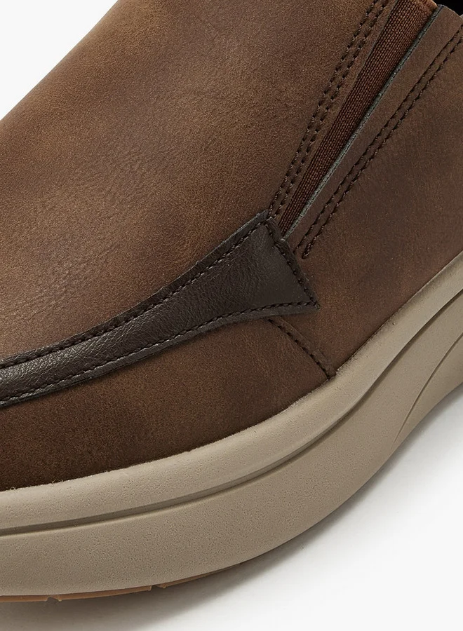 Lee Cooper Men's Solid Slip-On Loafers