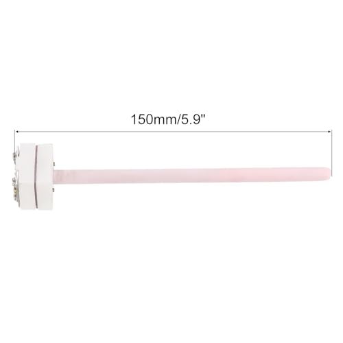 MECCANIXITY WRP100 Furnace Thermocouple 1600C Platinum Rhodium S Type Temperature Sensor Probe for Muffle Furnace Oven 8x150mm - Image 3