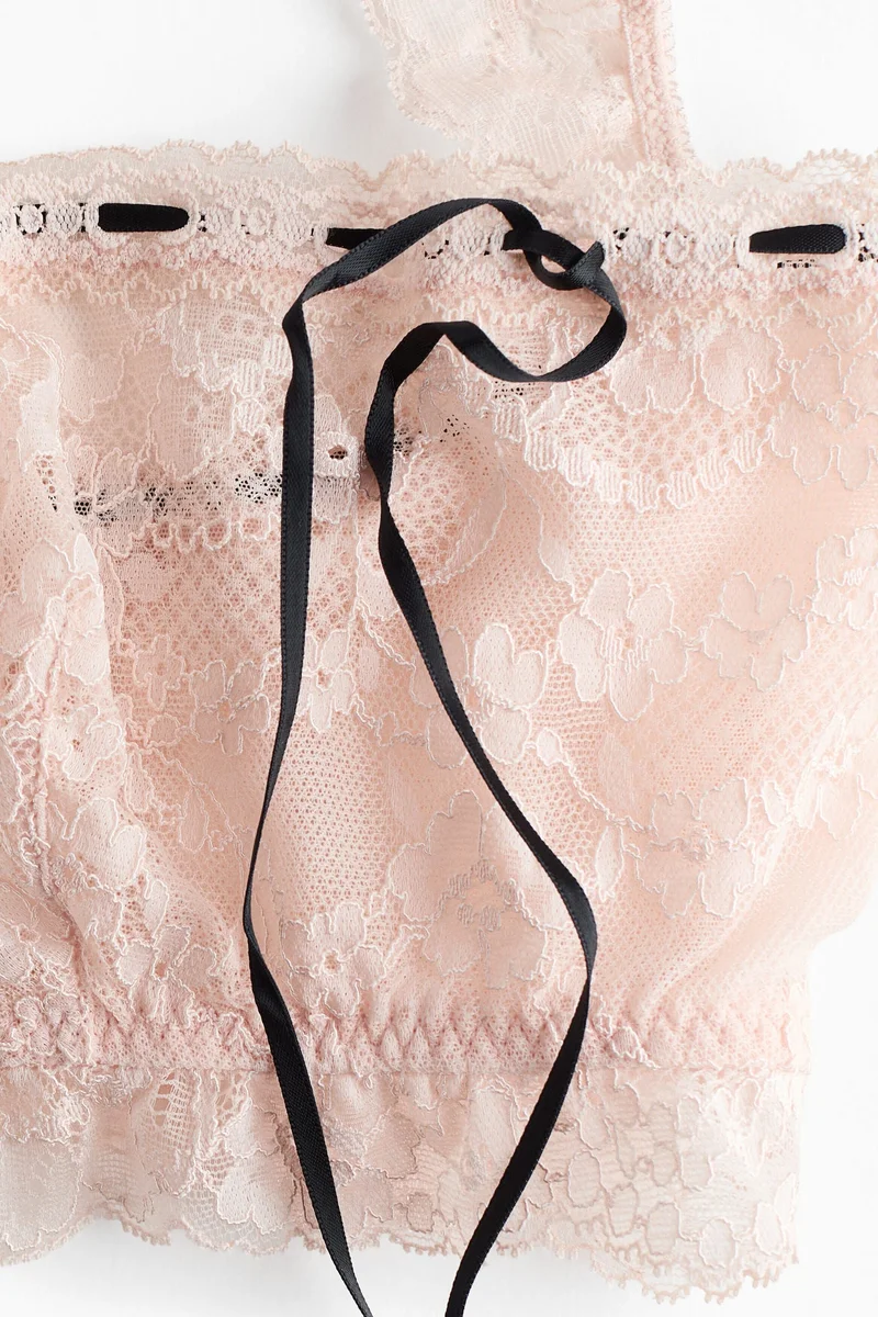 اتش اند ام حمالة صدر باندو من الدانتيل