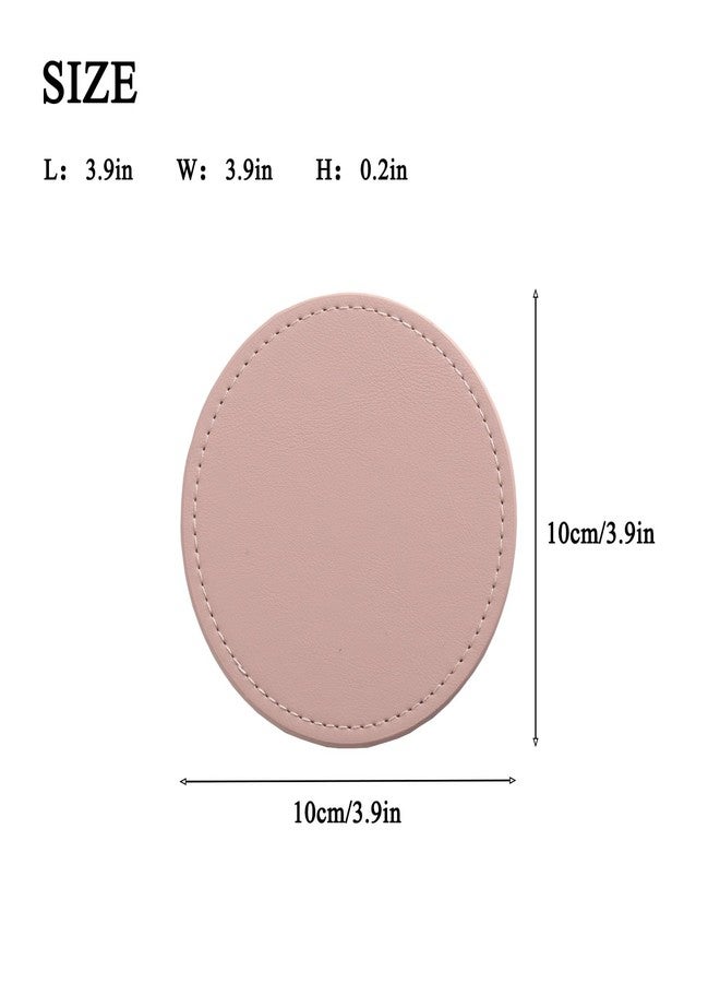 LAKE OF FIRE Coasters Set of 6 with Holder - 3.9-Inch Drink Coasters, Suitable for Various Types of Cups, Tabletop, and Home Décor(Pink) - Image 2
