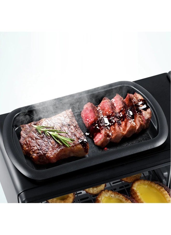 TOSCANA U - 3-in-1 Breakfast Machine With Multi-Function Oven ST-1242 Black - Image 1