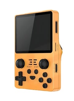 Powkiddy RGB20S Handheld Game Console Retro Open Source System RK3326 3.5-Inch 4:3 IPS Screen Children's Gifts (Yellow, 128GB)  - Image 1