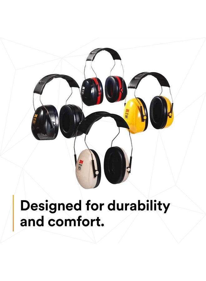 3M 3M Peltor Optime 95 Behind-the-Head Earmuffs, Hearing Conservation H6B/V - Image 3