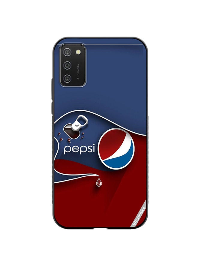 VR CREATIVE Protective Case Cover For Samsung Galaxy A03s Pepsi Design Multicolour - Image 1