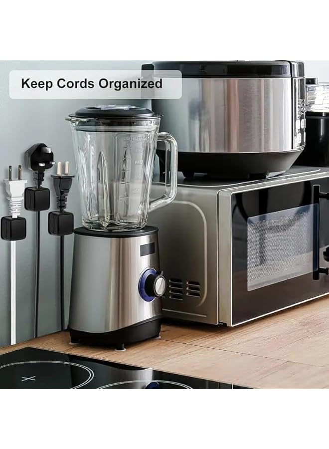 promass 3 Pack Adjustable Cable Holder Clips, Cable Organizer Clip for USB Cable Mobile Cables Clips Computer Cables - Image 5