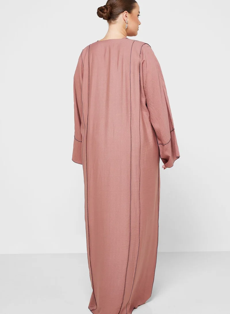 Khizana 4 Piece Abaya Set With Sheila