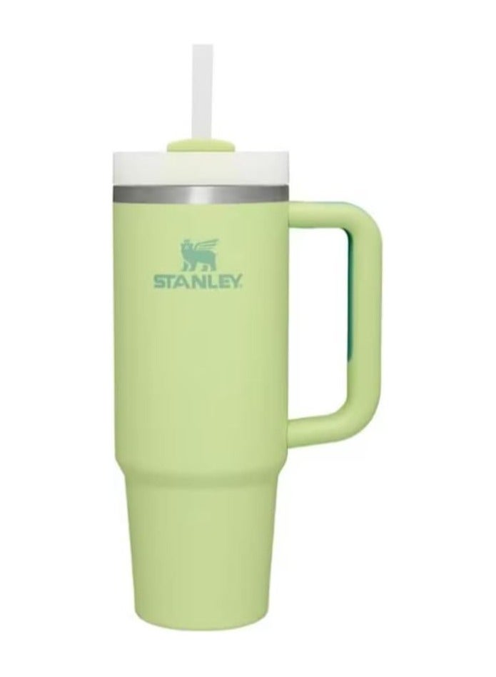 Stanley Quencher H2.0 FlowStatlVacuum Insulated Tumbler with Lid and Straw for Water, Iced Tea or Coffee, Smoothie and More, 40Ounce Stainless Steel - Image 1