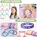 Winrayk 146Pcs Unicorn Party Favors Birthday Supplies Girls Headband Bag Bracelet Stamper Keychain Slap Bracelet Tattoo Sticker Ring Goodie Stuffer Pinata Filler Rainbow Unicorn Party Supplies Decor - Image 2
