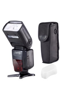 Coopic COOPIC CF600EX LCD Display Flash wireless 1/8000S HSS GN58 5500K Master TTL Flash Speedlite Compatible with all CANON NIKON Cameras  - Image 1