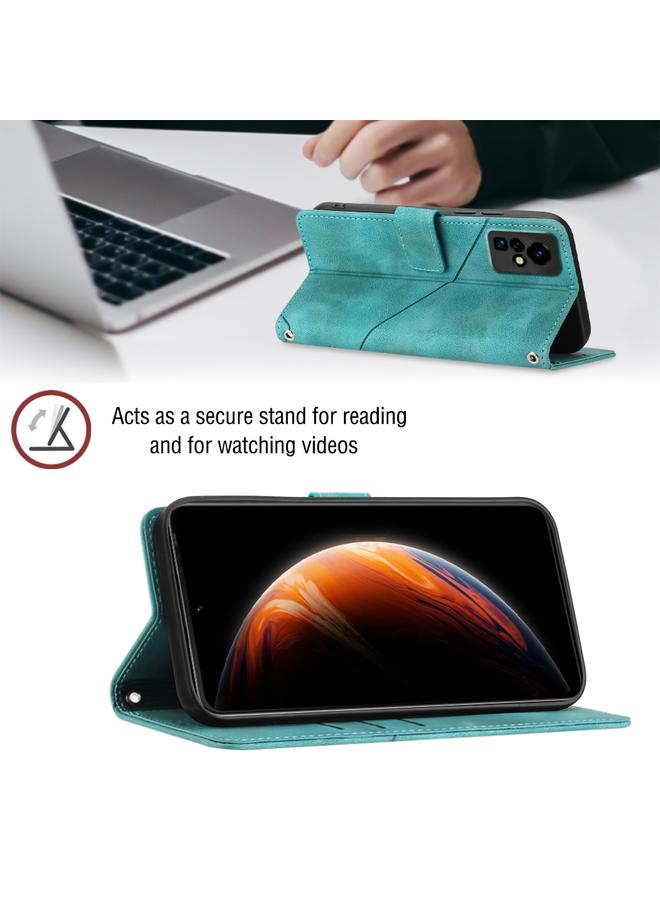 إيروريكس جراب لهاتف Infinix Zero X / Zero X Pro X6811 مصنوع من الجلد المنقوش بملمس الجلد - Image 5