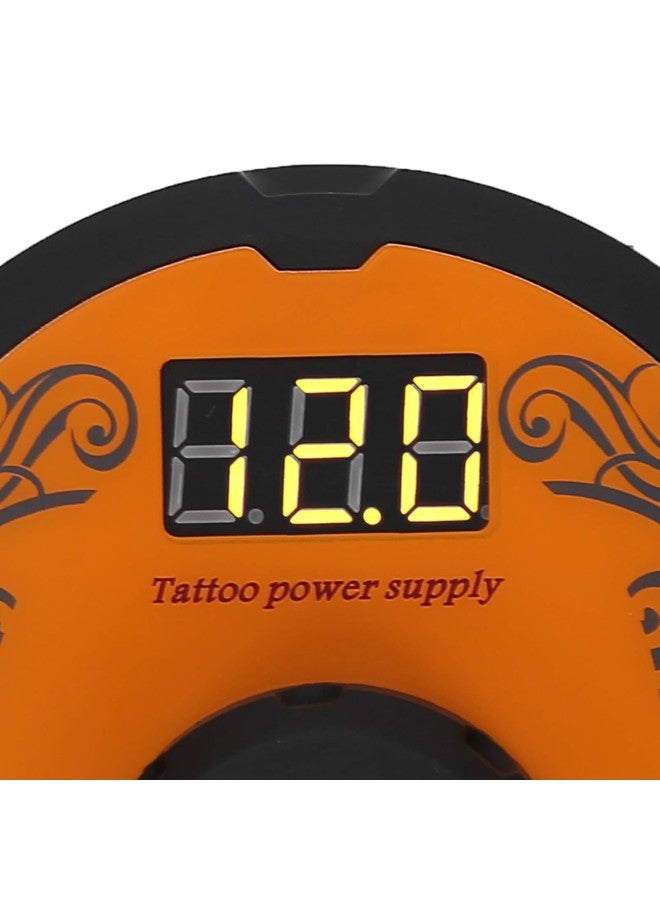 klarako Tattoo Power Supply, Double Holes Tattoo Machine Power with Display, Universal 100240V(US) - Image 3