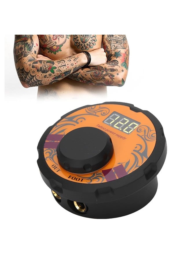 klarako Tattoo Power Supply, Double Holes Tattoo Machine Power with Display, Universal 100240V(US) - Image 2