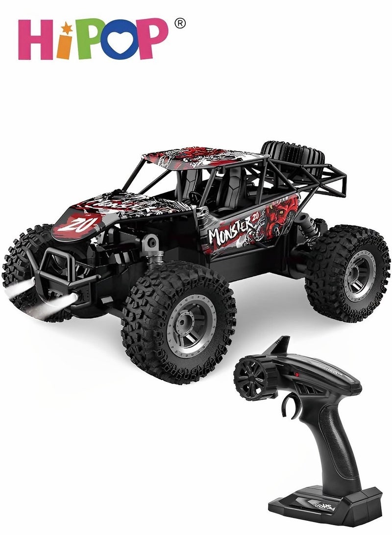 HIPOP Off Road Remote Control Car, High Speed RC Cars, All Terrain, 2.4Ghz Radio Controller, RC Trucks - Image 1
