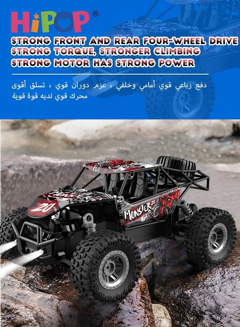 HIPOP Off Road Remote Control Car, High Speed RC Cars, All Terrain, 2.4Ghz Radio Controller, RC Trucks - Image 2