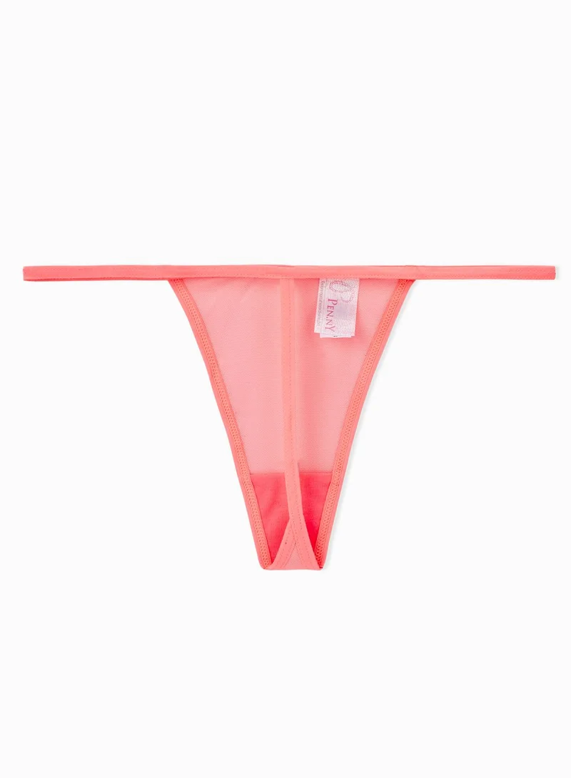 zivame Sheer Bow Babydoll
