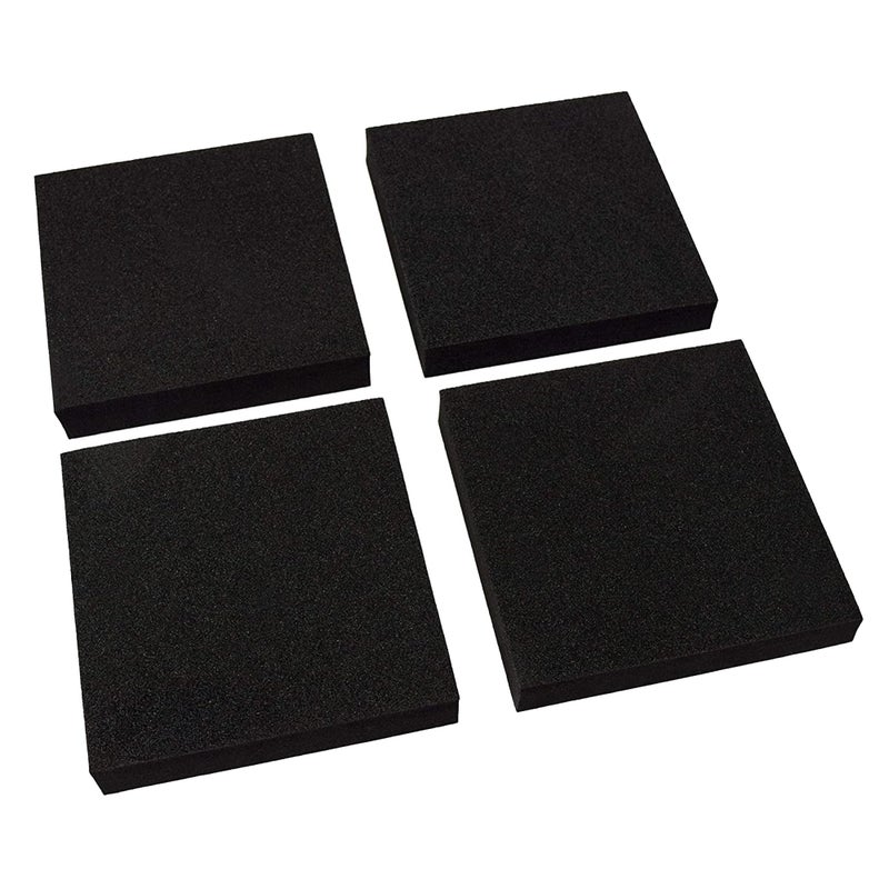 XCEL 4-Pack 6" x 6" x 1" Multi-Purpose Anti-Vibration Pads â€“ Protection for Furniture & Appliances â€“ Various Sizes and Thickness - Image 1