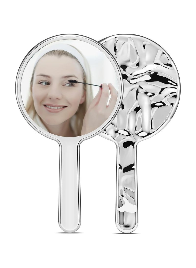 Oasisgalore Handheld Mirror for Hairdressing, Makeup, Shaving, and Facial Care - Image 1