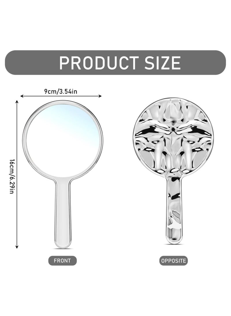 Oasisgalore Handheld Mirror for Hairdressing, Makeup, Shaving, and Facial Care - Image 2