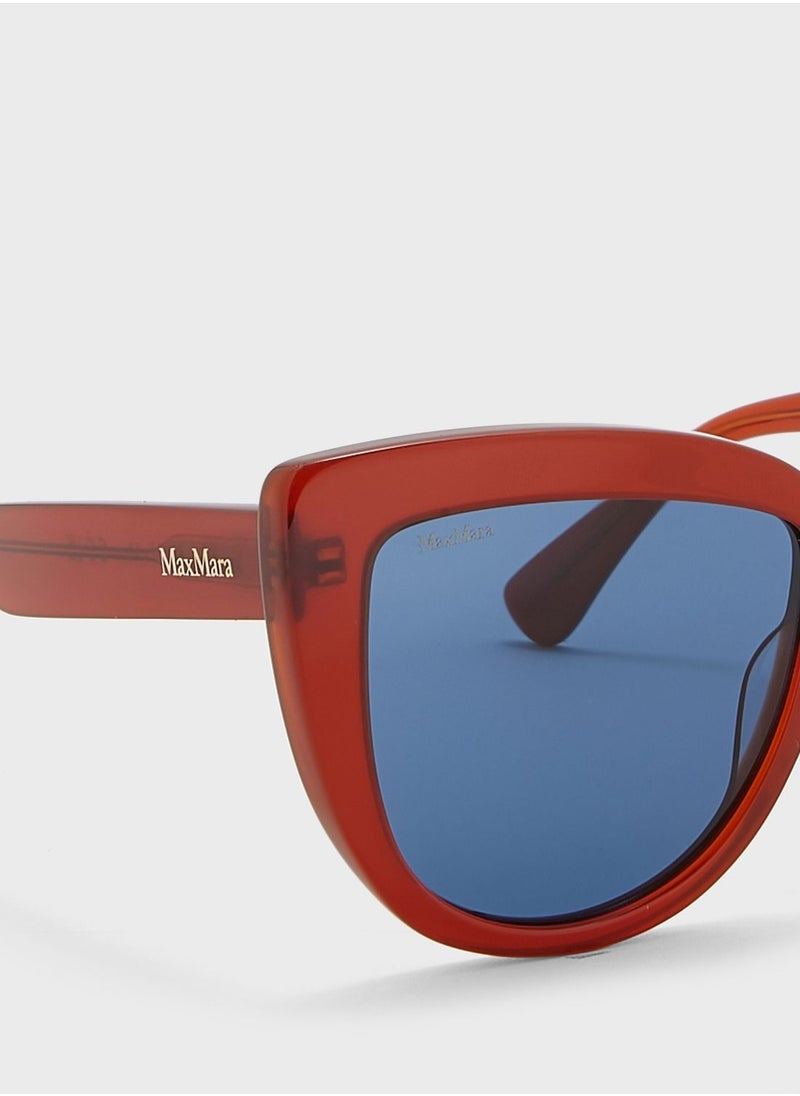 MaxMara - Oversized Shape Sunglasses - Image 1