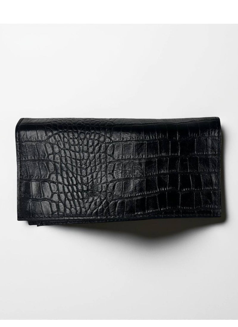 celora Celora Luxury Genuine Leather Long Wallet for Men – Slim & Sophisticated Design  - Image 1