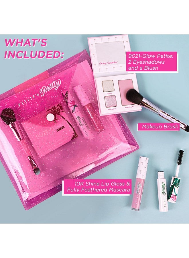 Petite 'N Pretty Petite 'n Pretty "Amazon Exclusive" Glow Basics Natural Makeup Starter Gift Set for Kids, Tweens & Teens for Eyes, Cheeks & Lips- Clean, Non Toxic  - Image 2