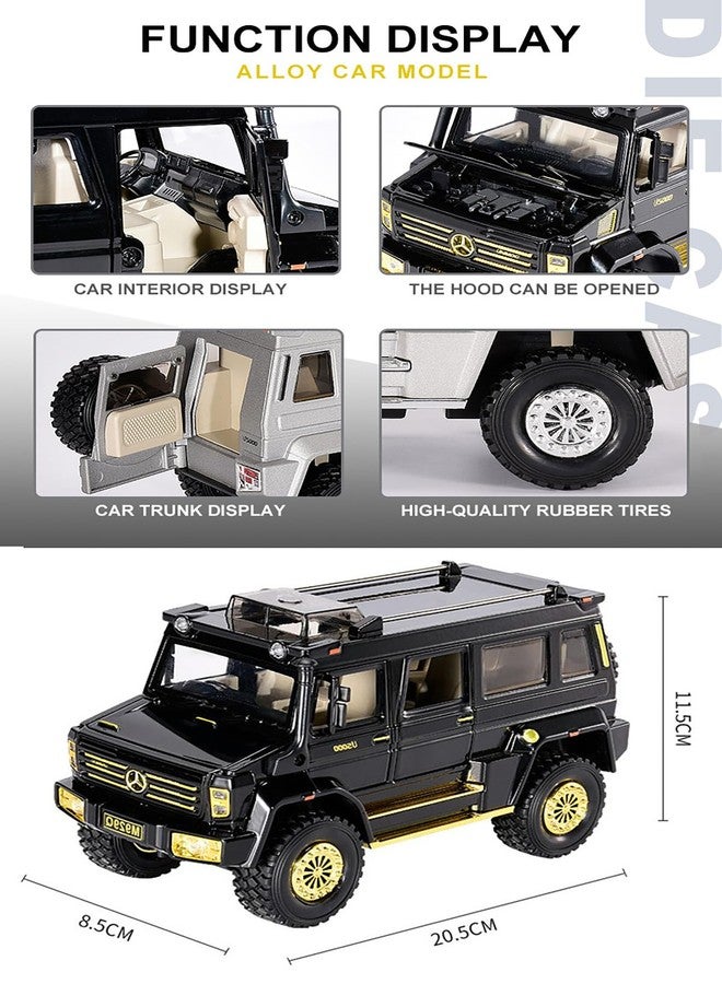 Magicwand® 1:24 Scale Die-Cast Merrc U5000 Monster with 6 Openable Doors Working Headlights & Tail Lights【Pack of 1】【Colors as Per Stock】 - Image 4