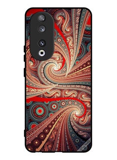 Protective Case Cover For Honor 90 Wavy Pattern