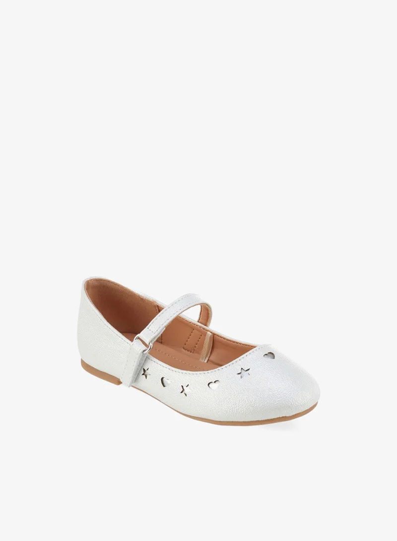 Flora Bella By Shoexpress Flora Bella Girls Cutout Detail Hook & Loop Mary Jane Shoes