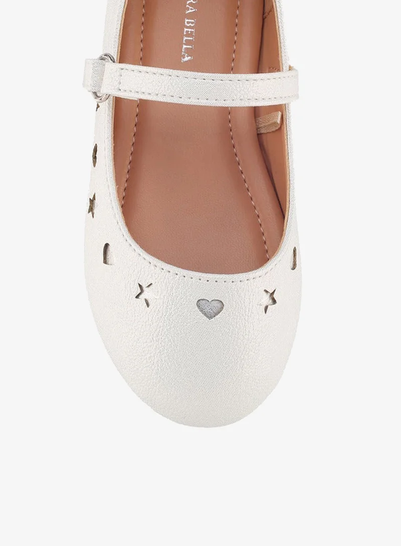 Flora Bella By Shoexpress Flora Bella Girls Cutout Detail Hook & Loop Mary Jane Shoes