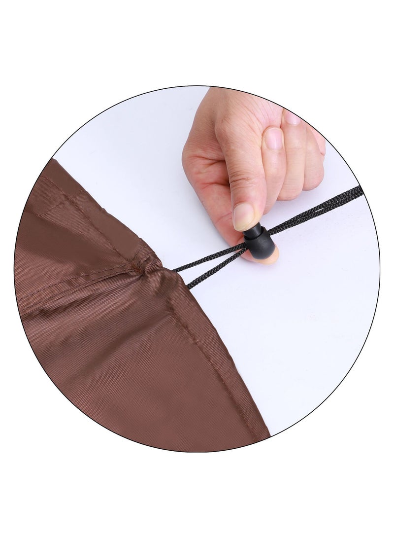 Generic Patio Furniture Cover, Outdoor Table Set, Sectional Sofa Cover, Patio Chair Covers，UV Resistant, Waterproof for Outside Furniture Brown - Image 5