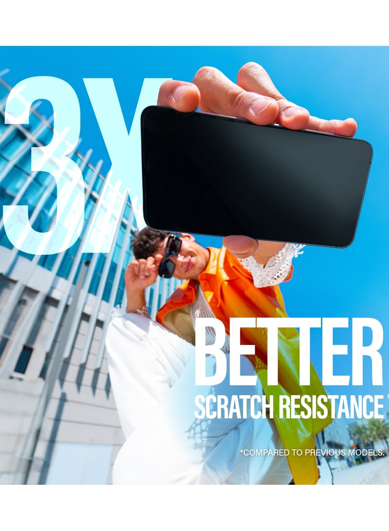 PanzerGlass حماية شاشة بانزر جلاس لجهاز سامسونج جالاكسي S25 بلس زجاج مقسى، مقاومة عالية للخدوش، زجاج معاد تدويره بنسبة 60%، واقي شاشة S25 بلس، مضاد للخدوش، بدون غبار، بدون فقاعات - Image 4