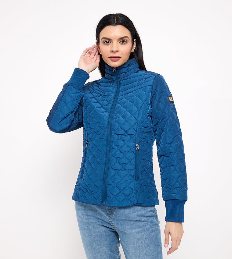Beverly Hills Polo Club Quilted Long Sleeves Jacket