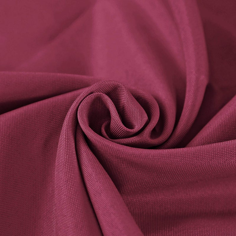 Cupuamon Cloth Napkins 20x20 inch Washable Polyester Dinner Napkins Soft Table Napkins for Wedding Party Dining Banquet(Burgundy 12PCS) - Image 1