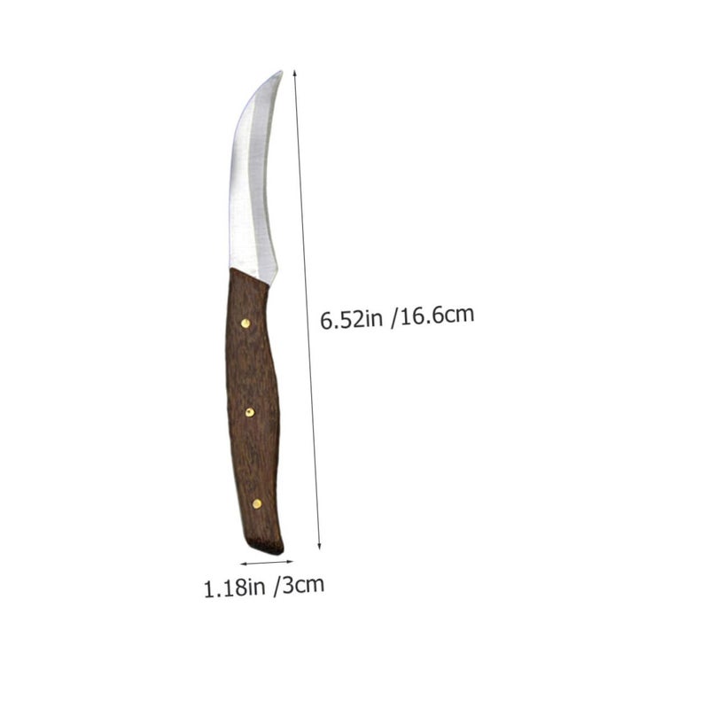 Stainless Steel Fruit Vegetable Carving Knife Set Kitchen Tool Platter Decoration - Image 3