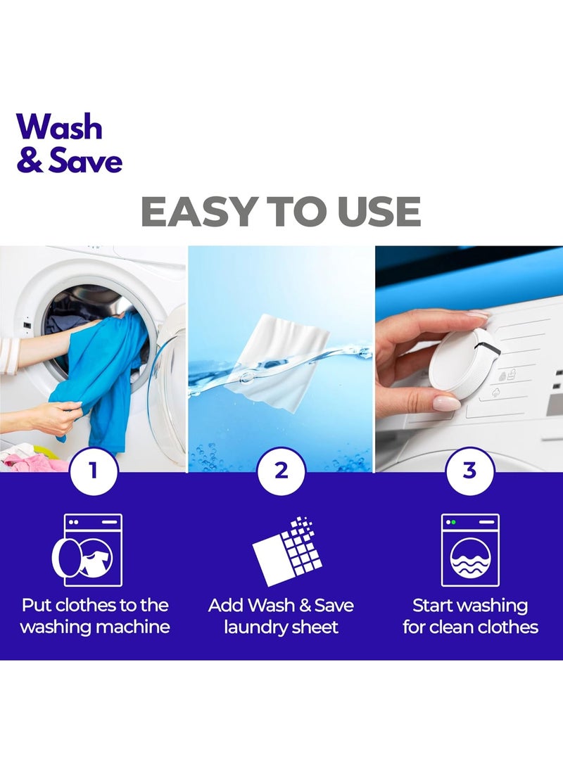 Laundry Detergent Sheets Fresh Scent