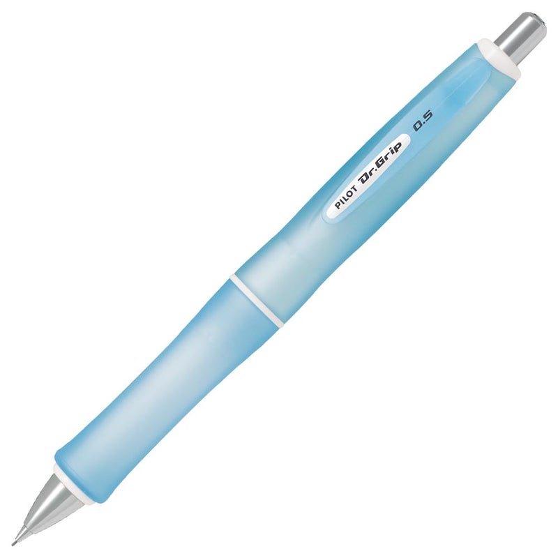 Pilot Dr. Grip G-Spec Frost Color Shaker Mechanical Pencil - 0.5 mm, Frost Soft Blue Body (HDGS-60R-RSL) - Image 4